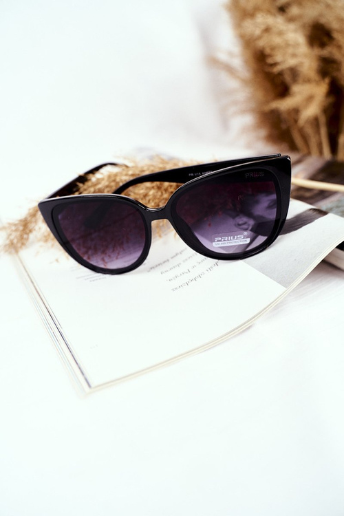 Women's Sunglasses Prius PR-V15 Black Green Gradient