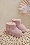 Children's Insulated Snow Boots Pink Gooby