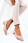 Classic Suede Beige Rheya Pumpkin pumps