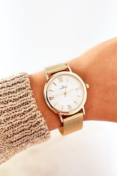 Watch On Mesh Bracelet Giorgio&Dario Gold