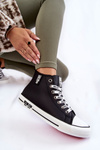 Classic High Insulated Sneakers Big Star KK274598 Black