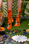 Skarpetki Rainbow Socks W Motywy Dzikich Zwierząt Żyrafa Pantera Tygrys 3 Pary