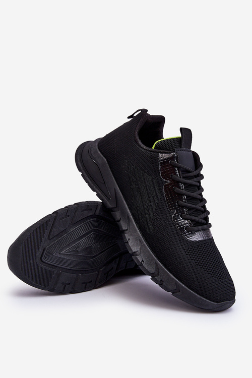 Men's Classic Sports Shoes Black Santiago
