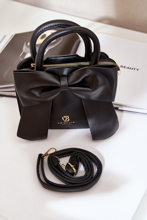Small Bag With Bow Black Nesehe