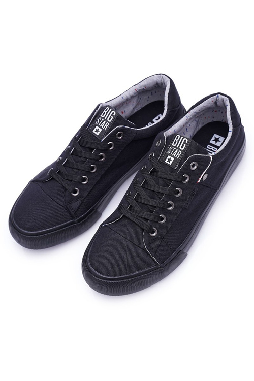 Men's Big Star Sneakers Black AA174096