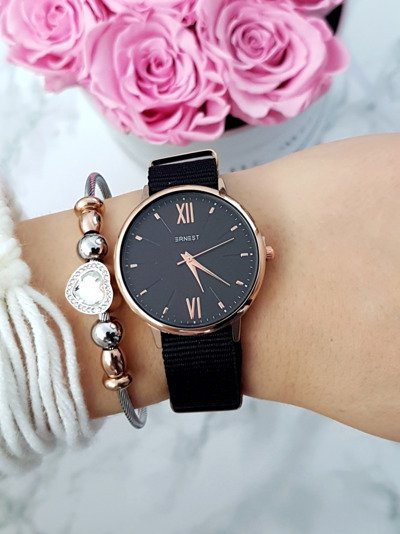 Women's Watch Ernest Fousie Black