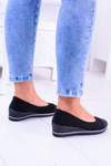 Material Black Ballerinas On Anchor Elleni