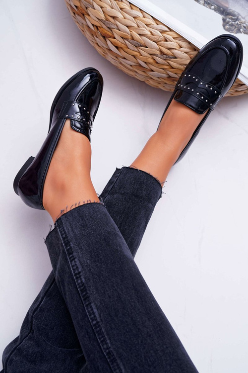 Mokassins Women's Lacquered Loafer Lords Black Tenes