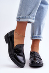 Women's Classic Moccasins Black Faradays 