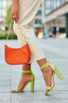 High Heel Sandals Neon Green Georgina
