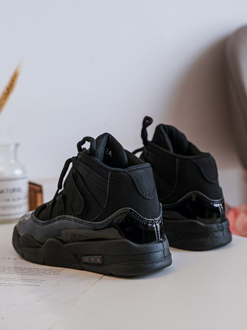 Children's Sport Lace-Up Shoes Black Darina