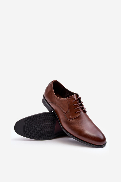 Men's Leather Half-Boots Brown Harene