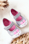 Flip-flops Ballerinas Befado Rabbit 209P033 Grey
