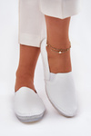 Leather Ballet Flats Maciejka T3512-11 White