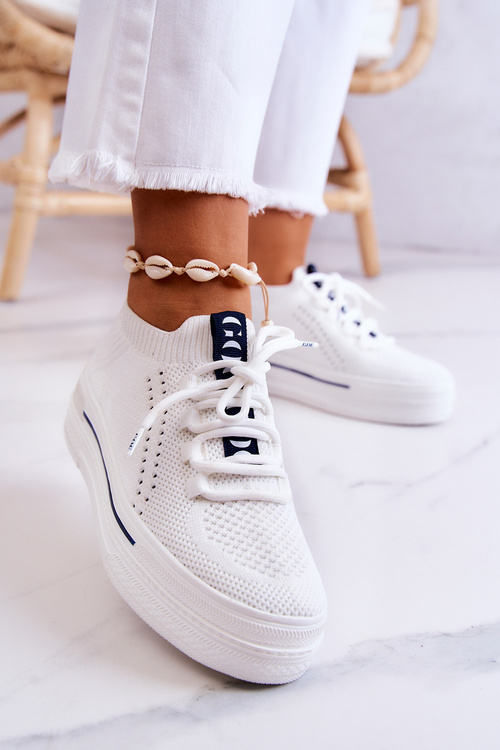 Women's sports shoes sneakers GOE JJ2N4164 White