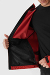 Men's softshell jacket with hood red 4F 4FWAW24TSOFM283-61S