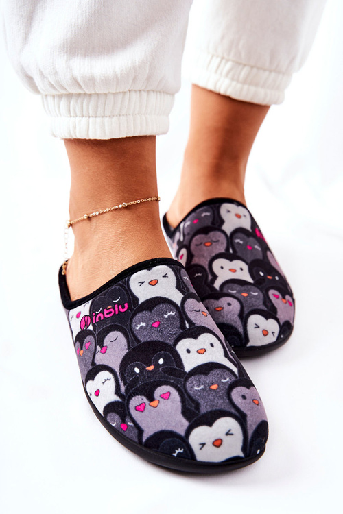 Flip-flops Befado Penguins 155D202 Black