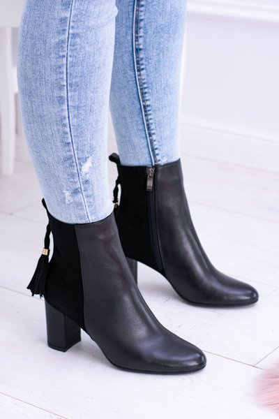 Black Women's Stiletto Boots Laura Messi 1821