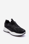 Women's Sport Sneakers On Platform Black-White Lomare