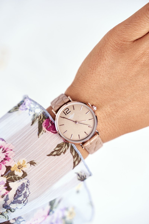 Women's Watch Michael John Beige Snake Caito