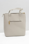 Large Women's Grey A4 Handbag NOBO