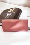 Eco Leather Smooth Women's Wallet Pink Erolia