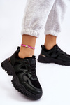Classic Sport Platform Shoes Black Bowie