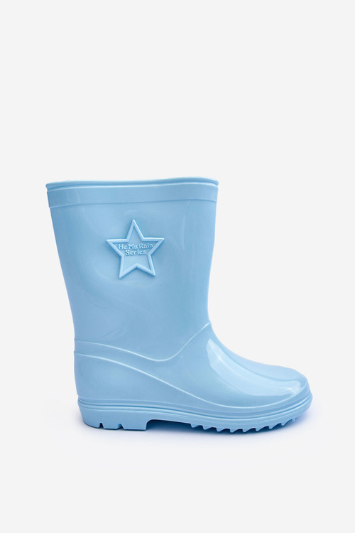 Child's Rubber Boots Light Blue Malvi