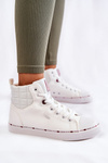 Women's High Sneakers Cross Jeans KK2R4060C White