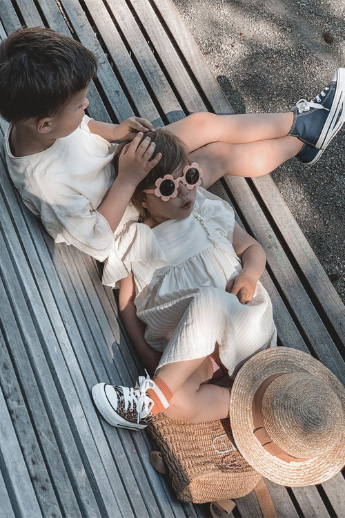 Children's Sneakers With Leopard Print White Berni