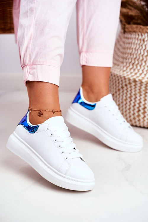 Women’s Sport Shoes Lu Boo White Metallic Matilda