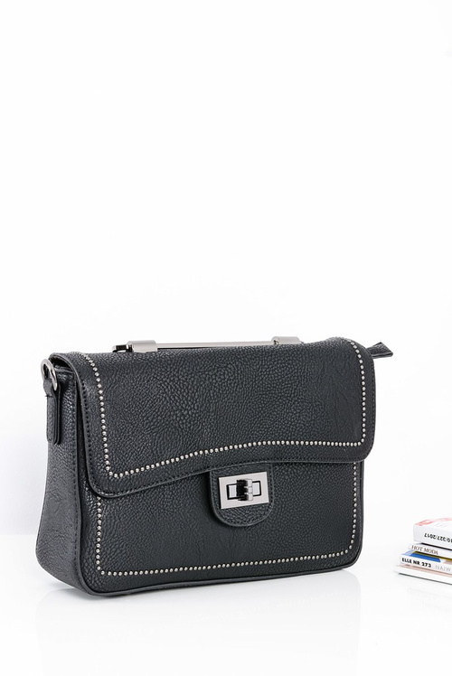 Black Women's Elegant Handbag Letter Bag