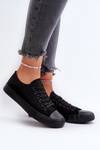 Women's Classic Low Black Sneakers Caelira