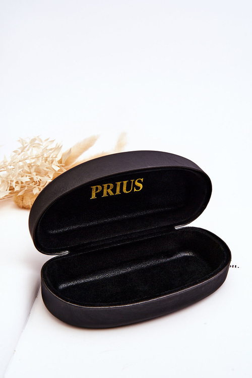 Elegant Prius Glasses Case Black