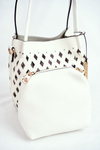 Women's Bag Nobo Shopper Bag White NBAG-I3690-C000