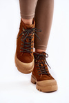Suede Warm Boots Big Star KK274520 Brown