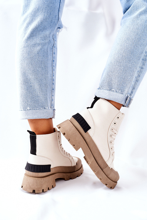 Women’s Boots Beige Any One