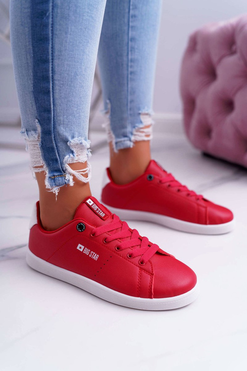 Women's Sneakers Big Star Red DD274220