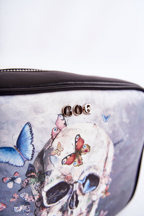 Leather Messenger Bag GOE ZNJ011 Black