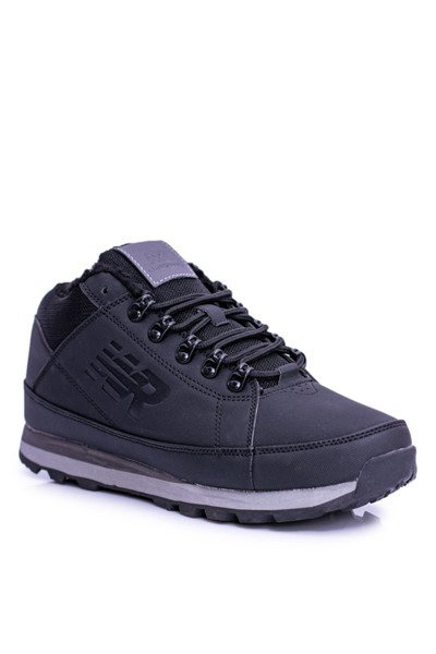 Men's Insulated Trekking Boots Black Newlans2