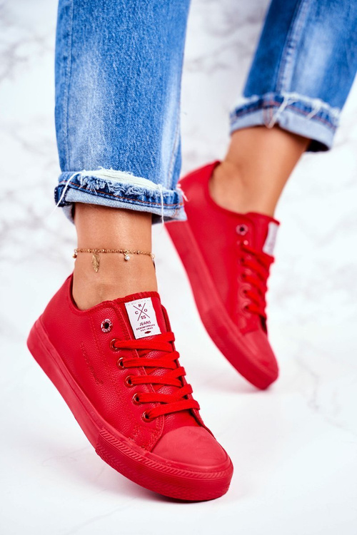 Women's Sneakers Cross Jeans Red DD2R4032