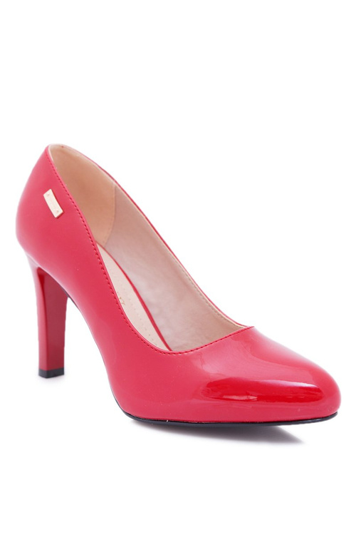 Women's Lacquered pumps Sergio Leone Red Campbell