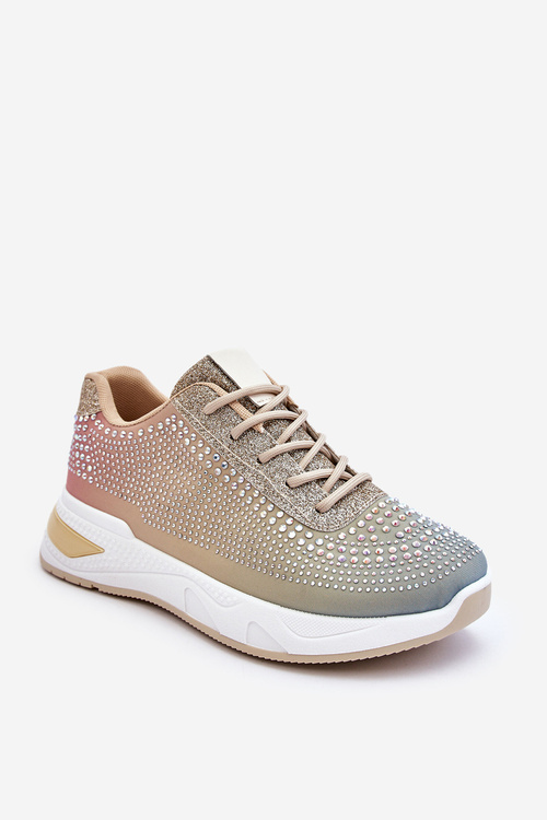 Sneakersy Damskie Cyrkonie Multikolor Raiden