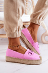 Classic Espadrilles On The Platform Pink Julianne