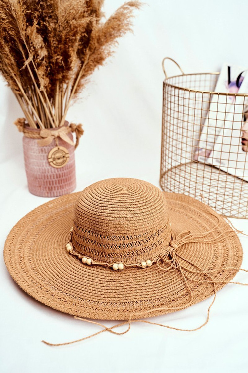 Women's Straw Hat Camel Universal Size