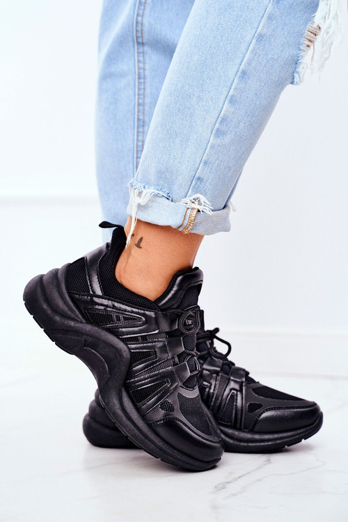 Women's Sports Shoes Black Felter