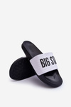 Classic Women's Slippers Big Star MM274713 White-Black