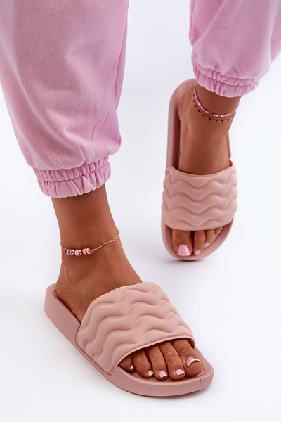 Light Women's Pool Slides Pink Beliordia