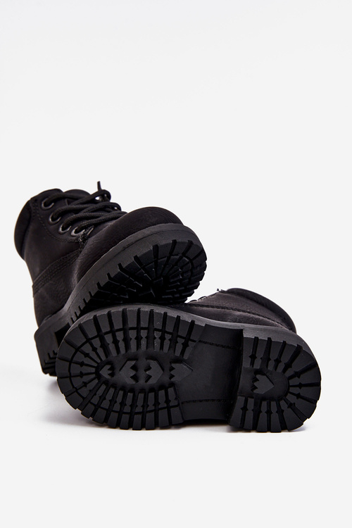 Kids' Insulated Black Trapper Boots Dexter