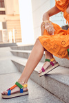 Multicolor Women's Summer Sandals Galia